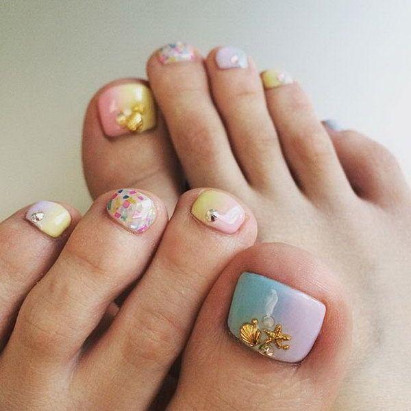 รูปภาพ:http://notedlist.com/wp-content/uploads/2015/08/toe-nail-designs/49-toe-nail-art-designs.jpg