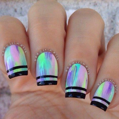 รูปภาพ:http://www.diyncrafts.com/wp-content/uploads/2015/10/30-pastel-nails.jpg