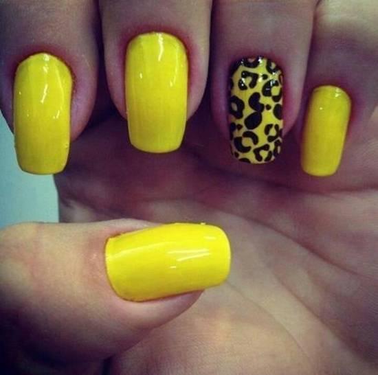 รูปภาพ:http://www.inkyournail.com/wp-content/uploads/2013/06/yellow-nail-art-32.jpg