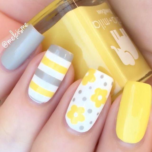 ตัวอย่าง ภาพหน้าปก:30 แฟชั่น "yellow nails color" ไอเดียการทำเล็บให้เข้ากับเช้าวันจันทร์ !!