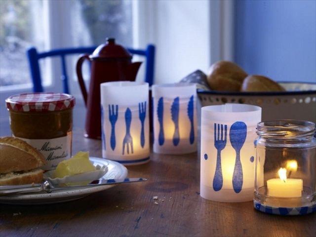 รูปภาพ:http://diyandcraftsideas.com/wp-content/uploads/2013/10/candle-decorating-ideas.jpg