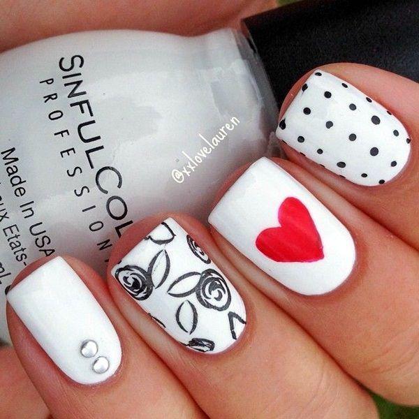 รูปภาพ:http://www.fenzyme.com/wp-content/uploads/2015/10/White-Nails-art-Designs-25.jpg