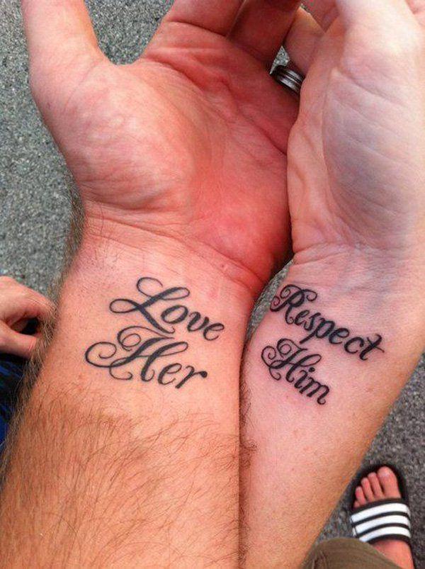 รูปภาพ:http://www.cuded.com/wp-content/uploads/2016/07/Love-her-Respect-him-tattoo-couple-tattoo.jpg