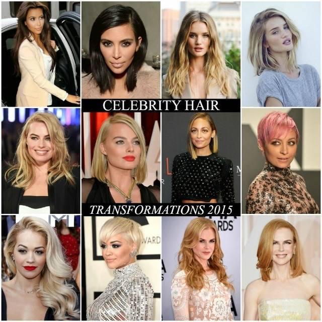 ภาพประกอบบทความ Hair Transformations 2015 ของเหล่า CELEB!