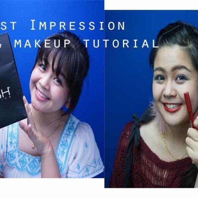 ตัวอย่าง ภาพหน้าปก:Review + First Impression + Makeup tutorial 'GOSH cosmetics'