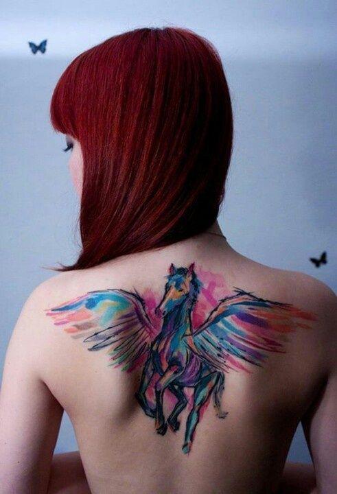 รูปภาพ:http://tattoomagz.com/wp-content/uploads/Red-hair-girls-unicorn-tattoo.jpg