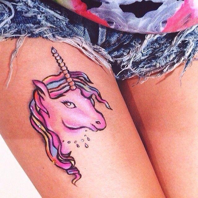 รูปภาพ:https://www.askideas.com/media/08/Colorful-Unicorn-Head-Tattoo-On-Girl-Left-Thigh.jpg