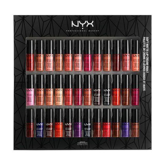 ตัวอย่าง ภาพหน้าปก:เตรียมเงินให้พร้อม! 'NYX SOFT MATTE LIP CREAM VAULT' เซ็ตลิปสวยสุดคุ้ม 36 สี!!!