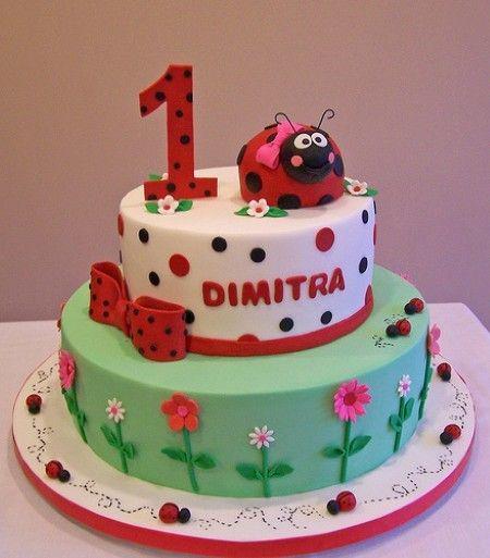 รูปภาพ:http://www.1st-birthdaycakes.com/wp-content/uploads/2012/01/Ladybug-Cake.jpg