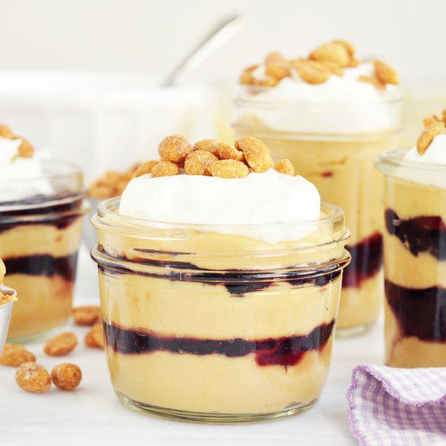 ตัวอย่าง ภาพหน้าปก:'PB&J Parfaits' ขนมเนยถั่วเยลลี่ ทำง่ายๆ ไม่ต้องใช้เตาอบ