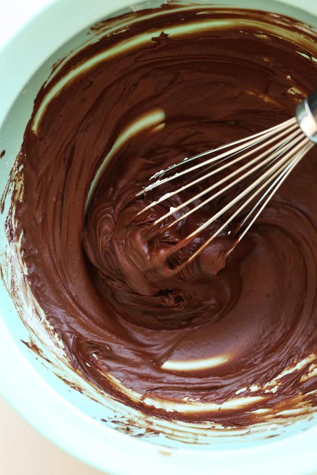 รูปภาพ:http://cdn2.minimalistbaker.com/wp-content/uploads/2015/03/EASY-butter-free-Vegan-Chocolate-Ganache-Frosting-vegan-glutenfree.jpg