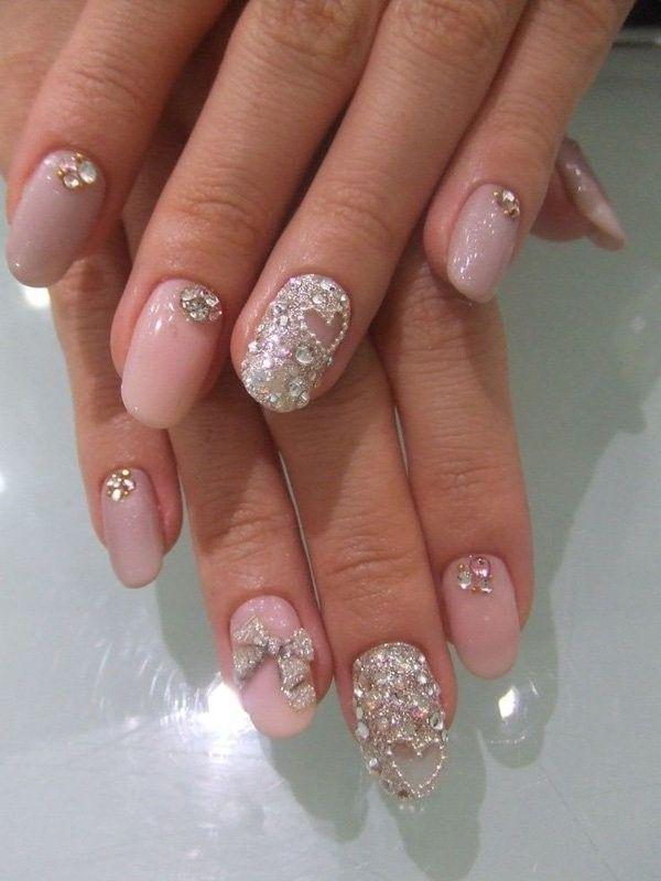 รูปภาพ:http://beautifieddesigns.com/wp-content/uploads/2015/12/best-wedding-nails.jpg