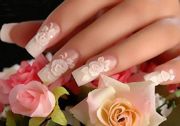 รูปภาพ:http://beautifieddesigns.com/wp-content/uploads/2015/12/beautiful-flowers-wedding-nails.jpg