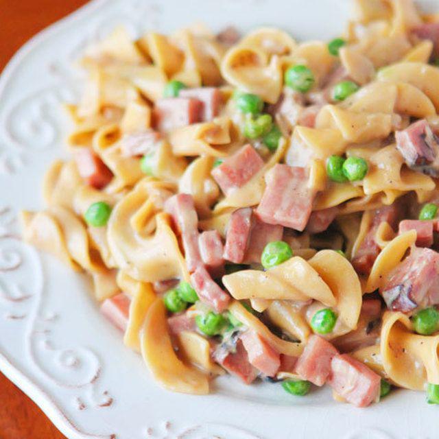 ตัวอย่าง ภาพหน้าปก:Peas, Ham, and Creamy Noodles บะหมี่สูตรเด็ด อิ่มอร่อยแบบง่ายๆ ไม่เหมือนใคร