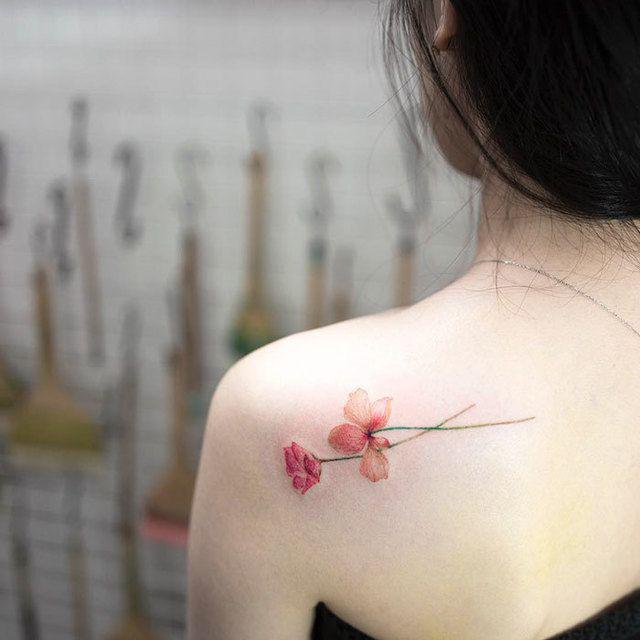 ตัวอย่าง ภาพหน้าปก:รวมไอเดีย Tattoo น่ารักๆ สไตล์สาวเกาหลี
