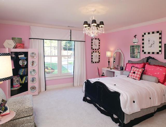 รูปภาพ:http://cdn.goodshomedesign.com/wp-content/uploads/2012/07/15-Cool-Ideas-for-pink-girls-bedrooms-10.jpg