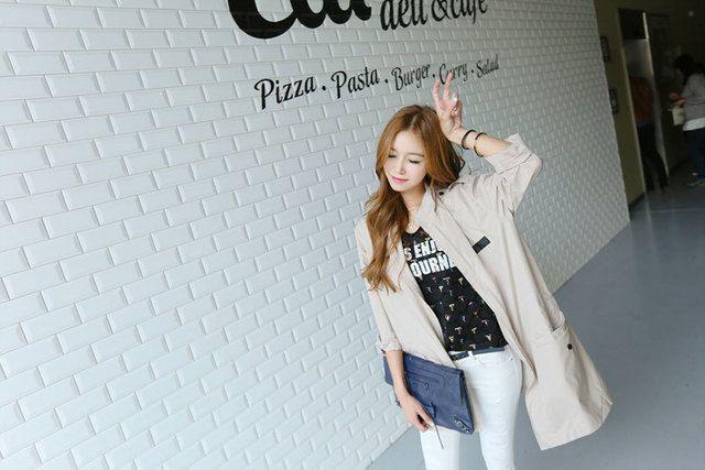 รูปภาพ:http://www.koreanfashionstore.com/korean-fashion/jackets/20140304/Light-Safari-Jacket-19.jpg