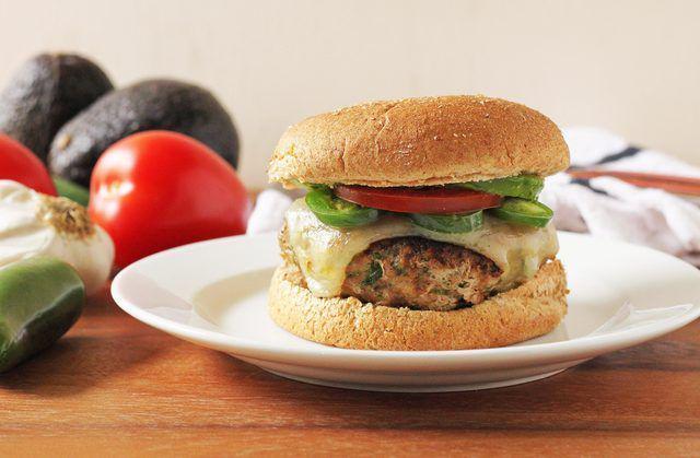 รูปภาพ:http://simplyfreshcooking.com/wp-content/uploads/2012/06/Cilantro-Turkey-Burger-1.jpg
