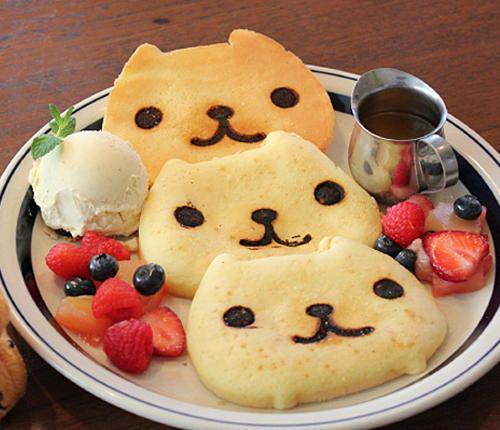 รูปภาพ:http://www.youknowitscute.com/wp-content/uploads/2014/03/cute-kyururun-pancakes.jpg