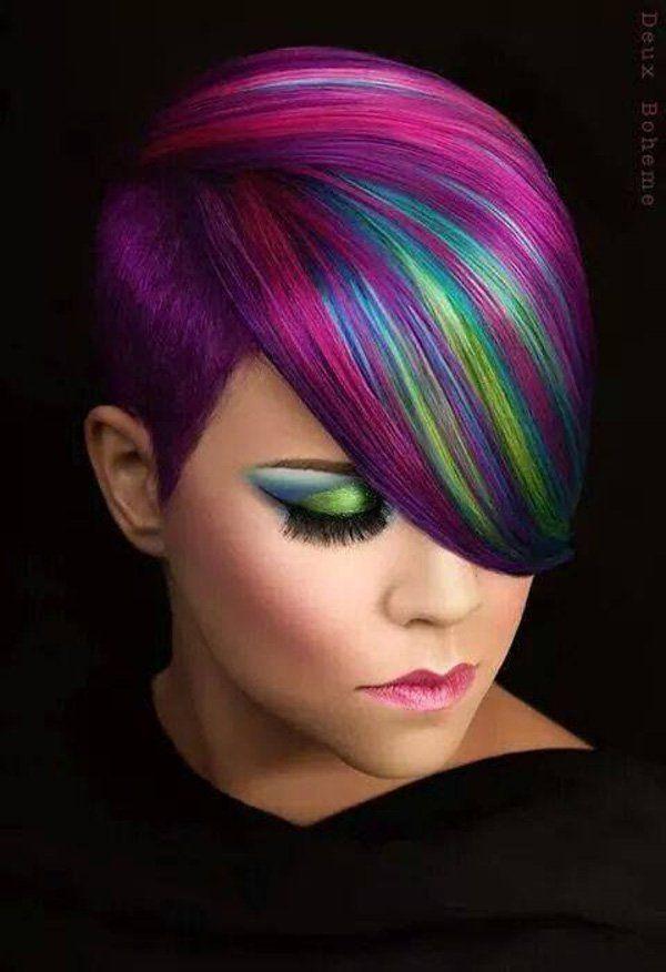 รูปภาพ:http://www.cuded.com/wp-content/uploads/2015/12/Amazing-short-rainbow-dyed-hair.jpg