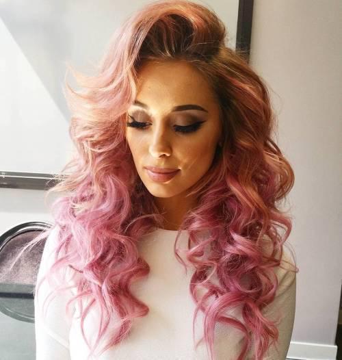 รูปภาพ:http://i0.wp.com/therighthairstyles.com/wp-content/uploads/2016/10/18-pastel-pink-curly-hair.jpg?resize=500%2C526