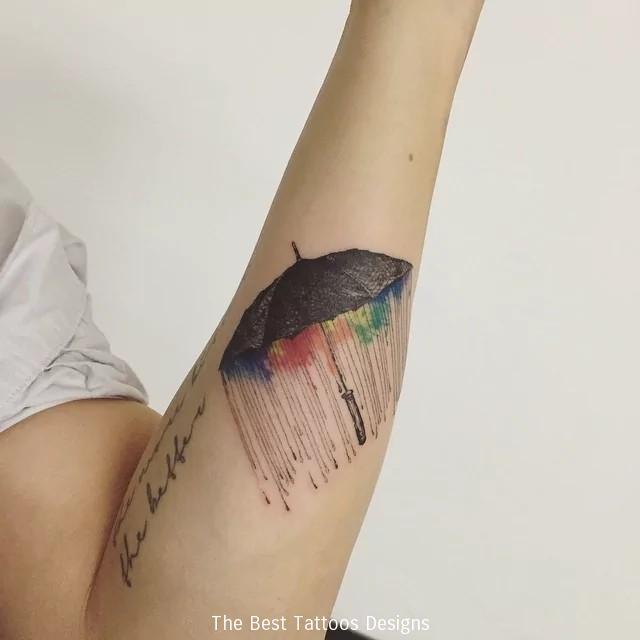 รูปภาพ:http://thetattoosdesigns.com/wp-content/uploads/2016/06/Cute-And-Simple-Rainbow-Colorful-Latest-Tattoos-Collection-Ever-7.jpg