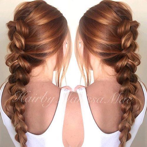 รูปภาพ:http://therighthairstyles.com/wp-content/uploads/2014/03/18-copper-hair-color-with-highlights.jpg