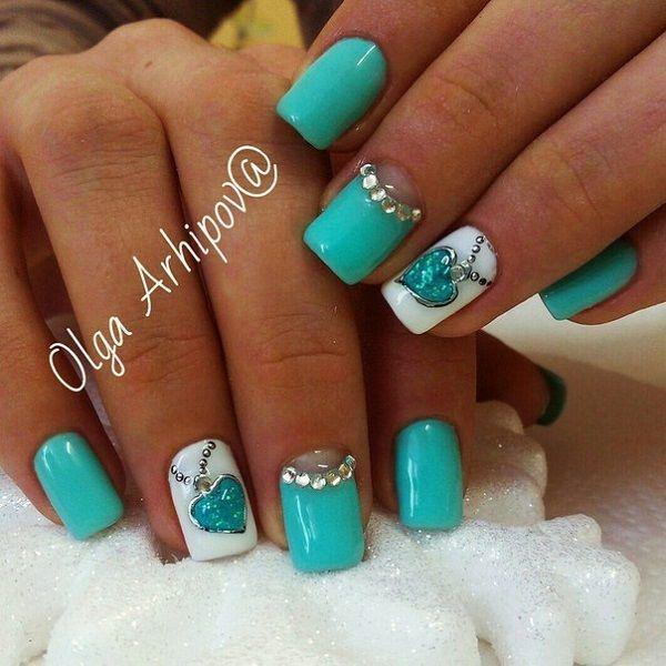 รูปภาพ:http://nenuno.co.uk/wp-content/uploads/2016/09/Green-Nail-Art-Design-3.jpg