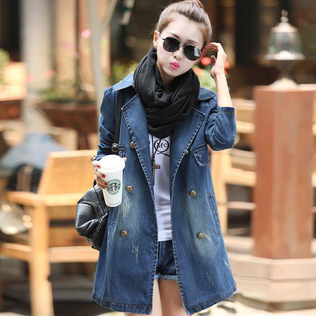 รูปภาพ:http://gacoaches.com/images/2014-Autumn-New-Arrival-Korean-Style-Slim-casual-long-sleeved-denim-jacket-female-long-denim-coat-female.jpg