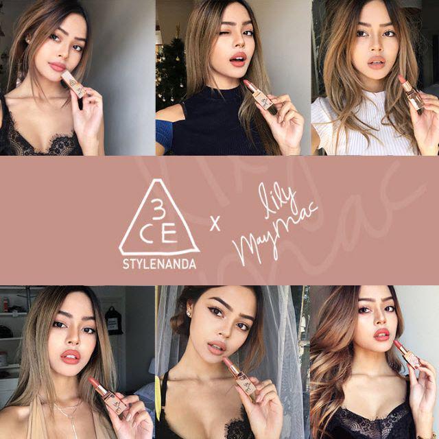 ตัวอย่าง ภาพหน้าปก:พรีออเดอร์ให้ไว! 3CE LILY MAYMAC MATTE LIP COLOR มาแล้วจ้า!!