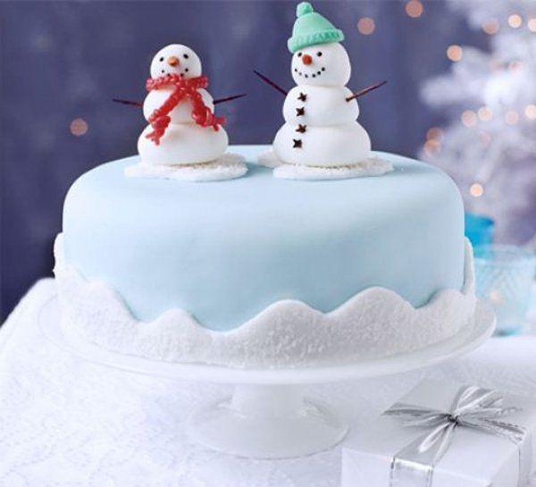 รูปภาพ:http://www.cuded.com/wp-content/uploads/2016/11/Snowman-friends-cake-decoration.jpg