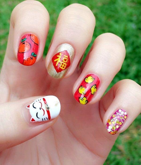 รูปภาพ:http://www.fenzyme.com/wp-content/uploads/2015/11/New-Years-Eve-Nails-Designs-and-Ideas-8.jpg