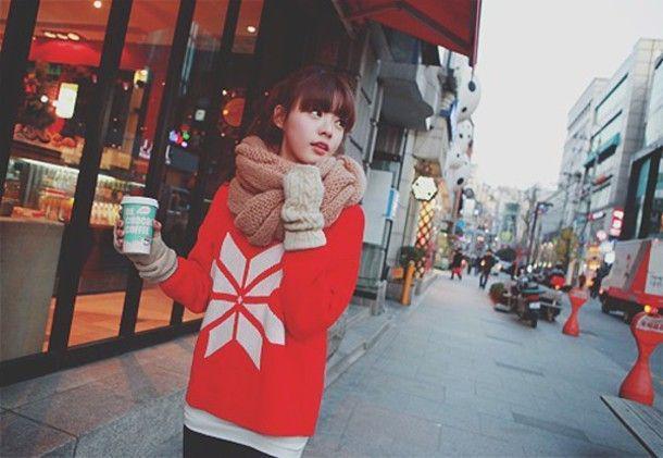 รูปภาพ:http://picture-cdn.wheretoget.it/wz9mun-l-610x610-scarf-ulzzang-ulzzang+fashion-winter+outfits-gloves-holiday+season.jpg