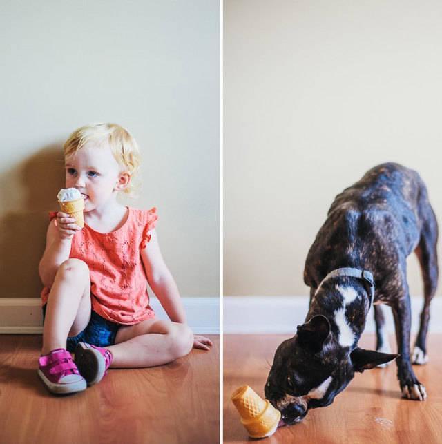 รูปภาพ:http://static.boredpanda.com/blog/wp-content/uploads/2015/07/I-Photograph-My-Daughter-And-Dog-In-The-Same-Setting2__880.jpg