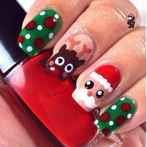 รูปภาพ:http://www.fashionlady.in/wp-content/uploads/2015/12/simple-Christmas-nail-art.jpg