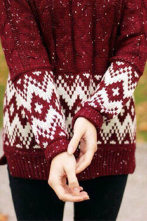 รูปภาพ:https://wachabuy.com/wp-content/uploads/2015/10/street-style-fall-red-sweater.jpg