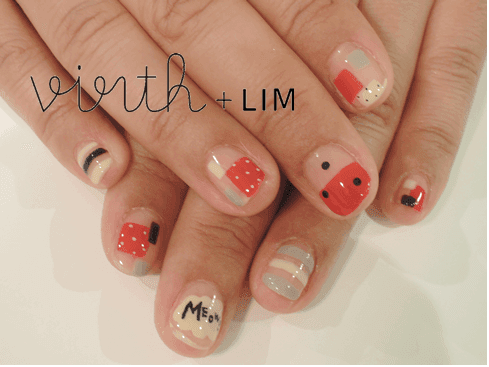 รูปภาพ:http://bmodish.com/wp-content/uploads/2014/06/cat-and-polka-dot-nails-bmodish.png