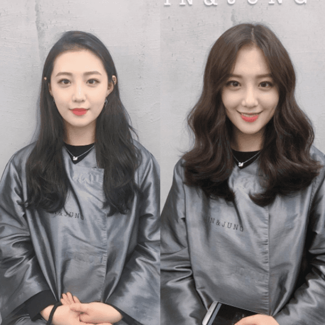 ภาพประกอบบทความ เปลี่ยนลุคจริงจัง กับ '10 รูปภาพ Before & After การทำผมของสาวเกาหลี สวยปังสุด!