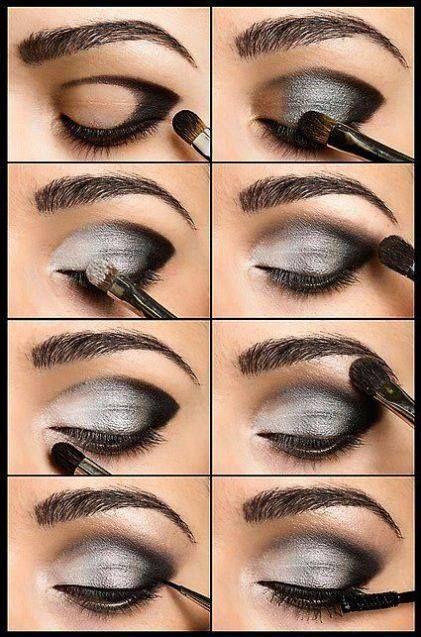 รูปภาพ:http://www.prettydesigns.com/wp-content/uploads/2017/01/White-Smokey-Eyes.jpg