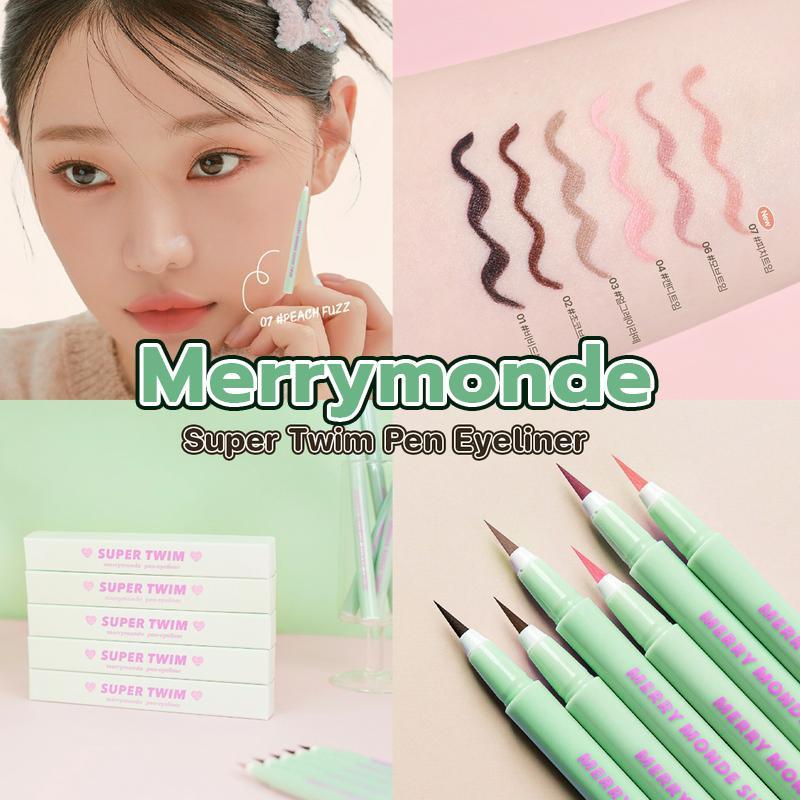 ภาพประกอบบทความ Merrymonde Super Twim Pen Eyeliner เขียนง่าย พร้อมเสกดวงตาสวยกลมโต