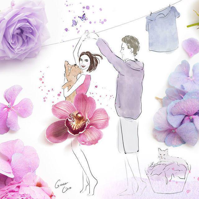 รูปภาพ:http://static.boredpanda.com/blog/wp-content/uploads/2017/02/These-9-Illustrations-By-Fashion-Illustrator-Grace-Ciao-Will-Make-You-Fall-In-Love-Again-58a1db05cb508__700.jpg