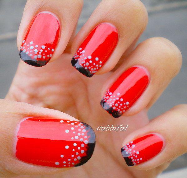 รูปภาพ:http://ideastand.com/wp-content/uploads/2016/01/red-and-black-nail-designs/20-red-black-nail-designs.jpg