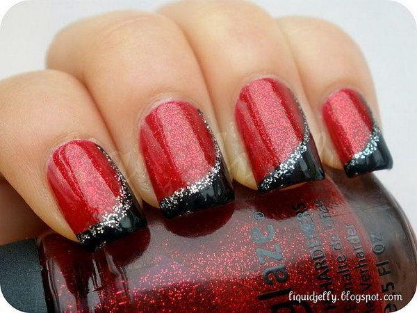 รูปภาพ:http://ideastand.com/wp-content/uploads/2016/01/red-and-black-nail-designs/8-red-black-nail-designs.jpg