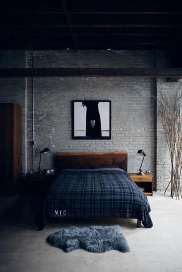 รูปภาพ:http://www.dwellingdecor.com/wp-content/uploads/2016/05/Gloomy-Industrial-Bedroom.jpg