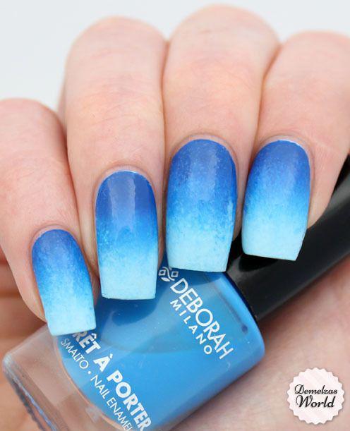 รูปภาพ:http://www.demelzasworld.com/wp-content/uploads/2013/06/Deborah-Milano-Blue-Gradient-Nail-Art-3.jpg