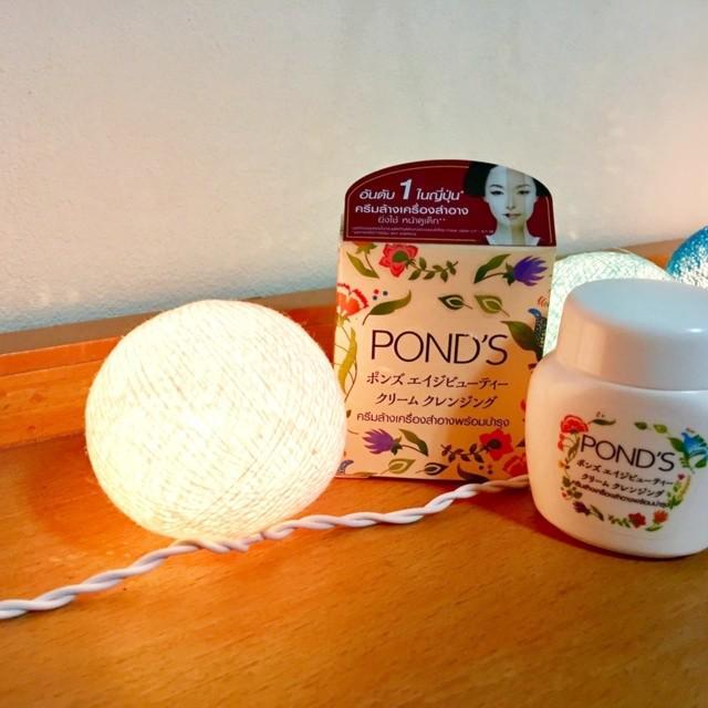 ภาพประกอบบทความ Review : ครีมล้างเครื่องสำอาง Pond's Age Beauty Cream Cleansing