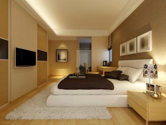 รูปภาพ:https://i1.wp.com/www.ecstasycoffee.com/wp-content/uploads/2017/03/Large-light-brown-bedroom-with-white-rug-and-bed-light-wood-furniture-and-floor-with-tray-ceiling.jpg?w=682
