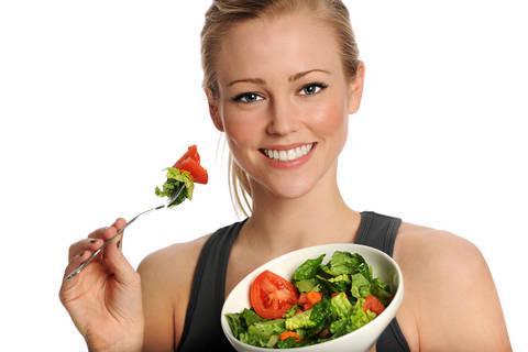 รูปภาพ:https://celiaccentral.files.wordpress.com/2012/03/woman-with-salad.jpg