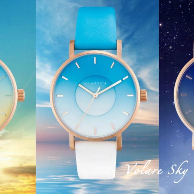 ตัวอย่าง ภาพหน้าปก:ส่งตรงนาฬิกา 3 โทนสี 'ดีไซน์สีฟ้า-น้ำเงิน' สวยมีสไตล์จากแบรนด์อิตาลี KLASSE14