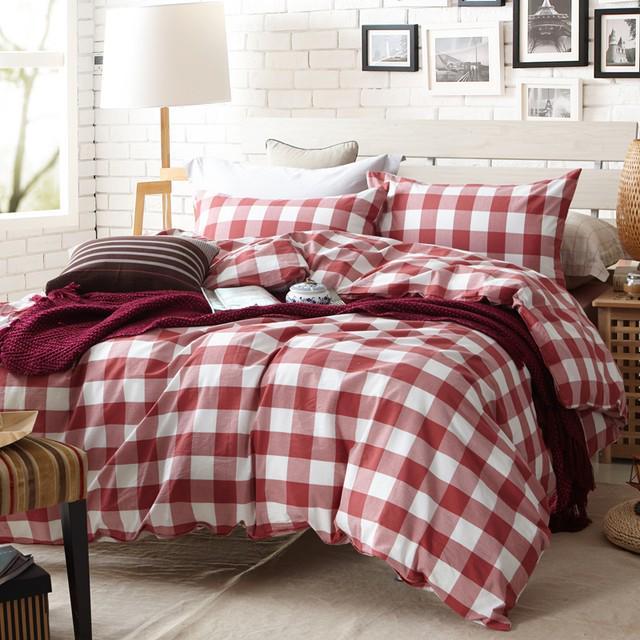 รูปภาพ:https://ae01.alicdn.com/kf/HTB18CV.PpXXXXaYapXXq6xXFXXXM/Red-and-font-b-white-b-font-plaid-duvet-cover-set-for-single-or-font-b.jpg